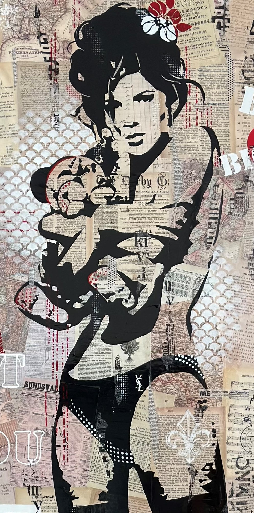 TEDDY BEAR (Individual canvas) - DON'T YOU DARE