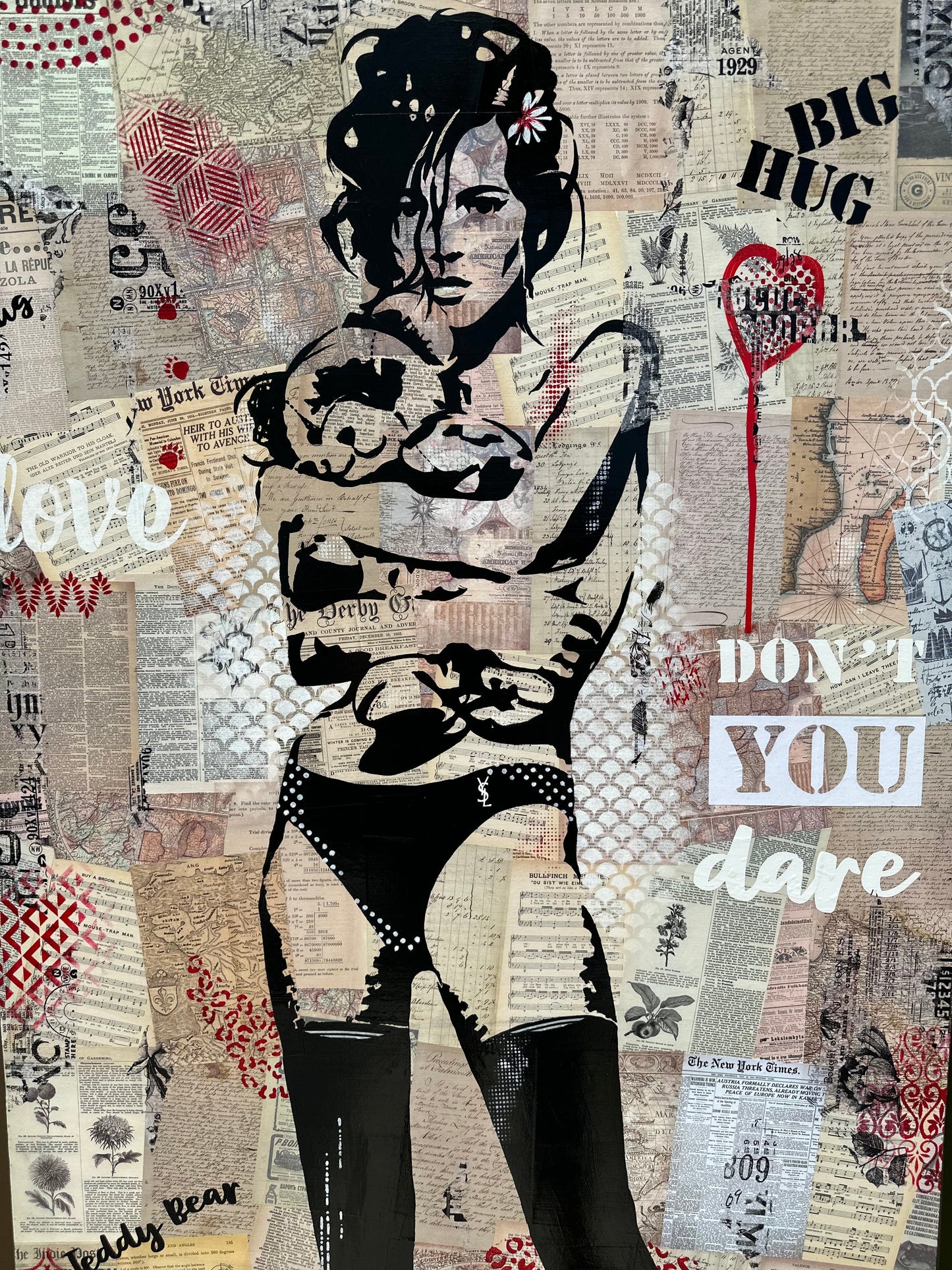 TEDDY BEAR (Triptych 2) - DON'T YOU DARE