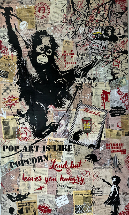 POP ART IS LIKE POP CORN